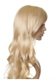 Faddish Blonde Wavy Long Synthetic Wigs