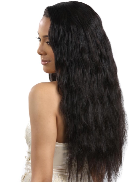 Affordable Black Wavy Long Capless Popular Wigs