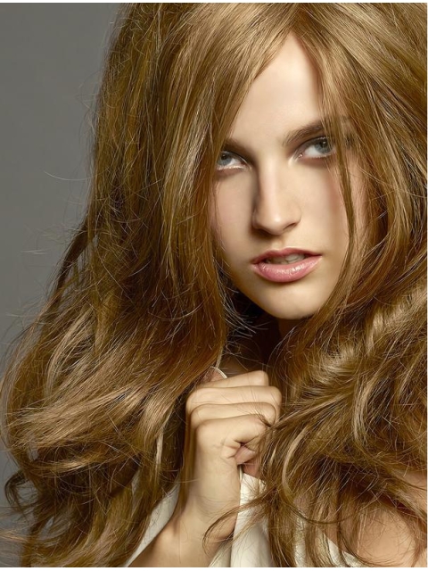 Amazing Blonde Long Wavy Layered High Quality Wigs