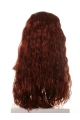 Traditiona Synthetic Red Wavy Long Wigs