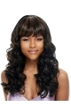 Discount Brown Wavy Long African American Wigs