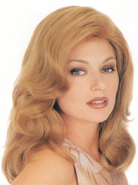 Great Blonde Wavy Long Classic Wigs