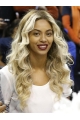 Chic Style Beyonce 22 Inches Remy Hair Long Wavy Lace Wig