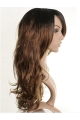 Trendy Brown Wavy Long Celebrity Wigs