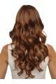 Auburn Wavy Synthetic Long Wigs