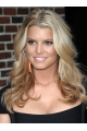 Jessica Simpson Ravishing 100% Remy Human Hair Lace Long Wavy Wig about 18 Inches