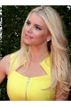 Jessica Simpson Girlish and Intellectual 100% Human Remy Hair Long Layered Straight Lace Wig about 20 Inches