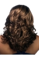 Fashion Brown Wavy Long African American Wigs