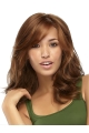 No-fuss Brown Wavy Long Synthetic Wigs