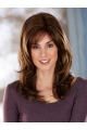 Popular Brown Wavy Long Synthetic Wigs