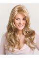 Fashion Blonde Wavy Synthetic Long Wigs