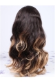 18" Long Wavy Full Lace Ombre Wigs