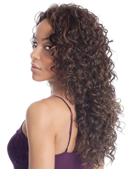 Synthetic Lace Front Curly Long Wigs