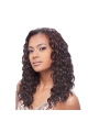 Modern Brown Curly Long African American Wigs