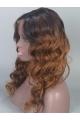 18'' Long Curly Full Lace Wigs Ombre Wigs