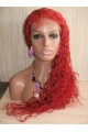 22 Inches Long Curly Lace Front Synthetic Wigs