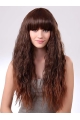 Remy Human Hair Long Fluffy Wavy Ombre Wigs