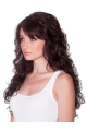 New Brown Curly Long Human Hair Wigs & Half Wigs