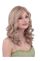 Fantastic Long Curly Blonde Without Bangs Fashional Wigs