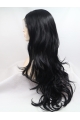  Curly Black Layered Synthetic Long Lace Front Women Wigs