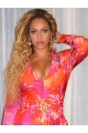 Curly Blonde Long Synthetic Lace Front Without Bangs Women Beyonce Wigs