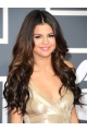 Curly Long Ombre/2 Tone Capless Long Synthetic Women Selena Gomez Wigs