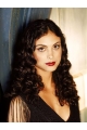 Curly Lace Fornt Long Brown Synthetic Women Morena Baccarin Wigs