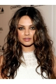 Lace Front Curly Long Without Bangs Synthetic Women Mila Kunis Wigs