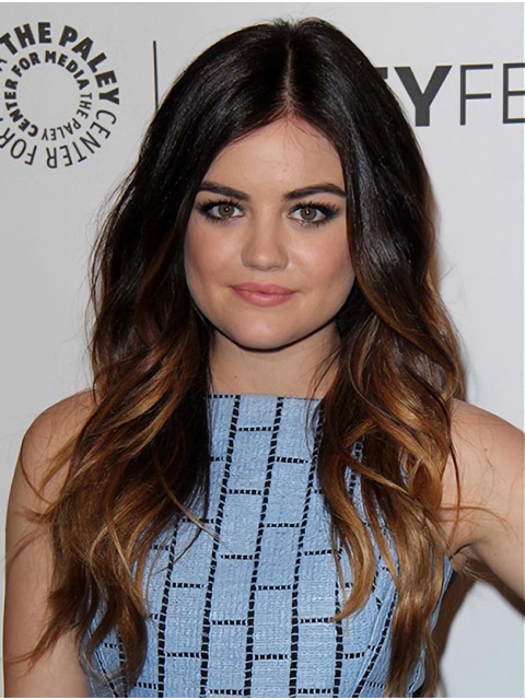 Long Lace Front Synthetic Curly 20" Women Lucy Hale Wigs