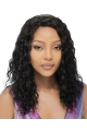 Suitable Black Curly Long Human Hair Full Lace Women Wigs