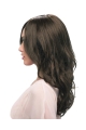 Amazing Black Curly Monofilament Remy Human Hair Long  Women Wigs