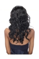 Radiant Black Curly Capless Long Human Hair Wigs & Half Women Wigs