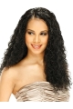 High Quality Black Curly Full Lace Long Synthetic Women Wigs