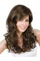 Style Brown Curly Capless Long Synthetic Women Wigs