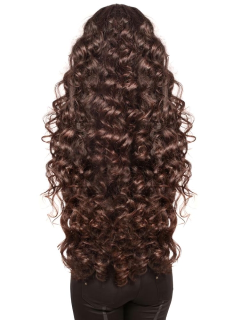 Curly Great Capless Long Synthetic Women Wigs