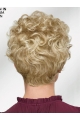 Curly Blonde Short 8" Trendy Classic Wigs For Old Women