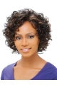 Fashionable Lace Front Curly Short Petite Heat Friendly Synthetic Wigs