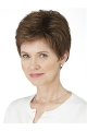 New Arrival Charming Short Straight Top Quality Lace Front Wigs For Older Women