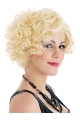 New Designed Auburn Curly Short Classic Synthetic Capless Wigs For Women