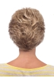 Lovely Short Blonde Lace Front Classic Curly Synthetic Wigs For Women