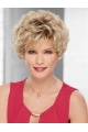 Fashional Short Curly Blonde Layered Beautiful Syntheric Wigs