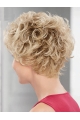 Fashional Short Curly Blonde Layered Beautiful Syntheric Wigs