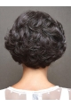 Amazing Short Curly White Exquisite Classic Synthetic Wigs For Old Women