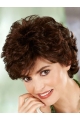 Preferential Natural Looking Auburn Curly Short Classic Heat Friendly Synthetic Wig