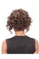 Incredible Brown Curly Short African American Wigs