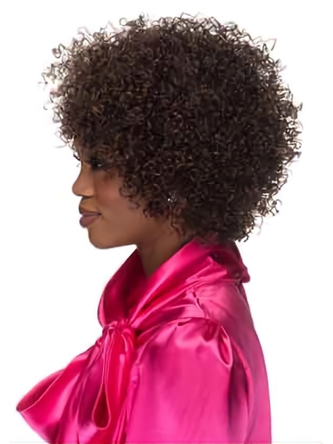 Curly Synthetic Impressive Short Wigs