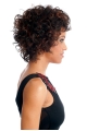 Brown Curly Short African American Wigs