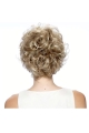 Blonde Curly Synthetic Soft Short Wigs