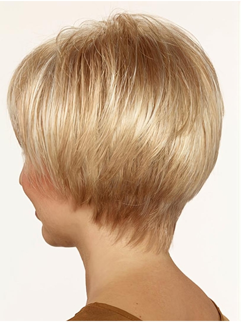 Capless Synthetic Short 10" Bob Wig