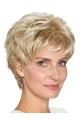 8" Straight Capless Synthetic Layered Best Short Wigs